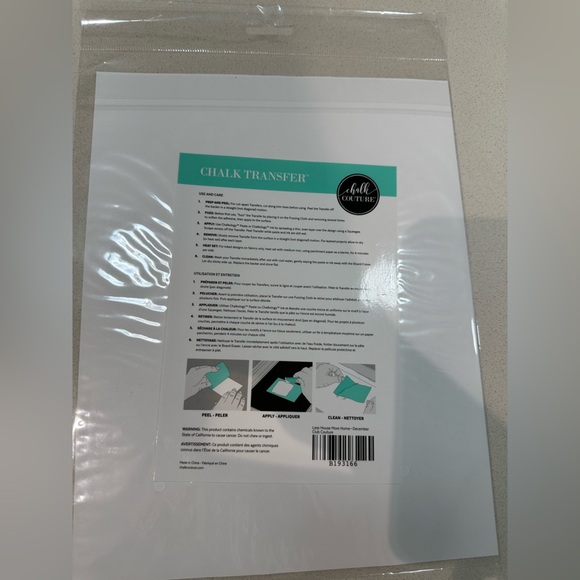 Chalk couture limited edition print screen printing stencil silk screen - Picture 2 of 2